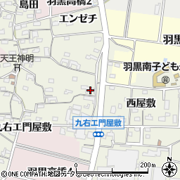 愛知県犬山市羽黒高橋郷104周辺の地図