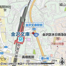 神奈川県横浜市金沢区谷津町340周辺の地図