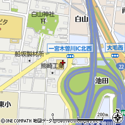 ゲンキー株式会社　木曽川インター西店周辺の地図