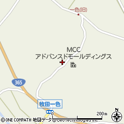 岐阜県大垣市上石津町牧田1504周辺の地図