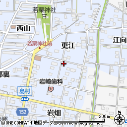 愛知県一宮市島村更江92周辺の地図