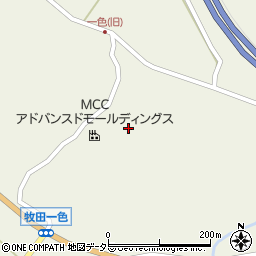 岐阜県大垣市上石津町牧田1540周辺の地図