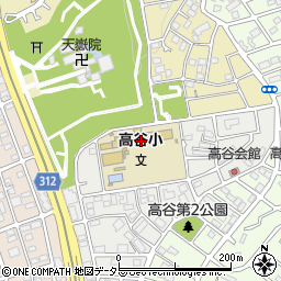 藤沢市立高谷小学校周辺の地図