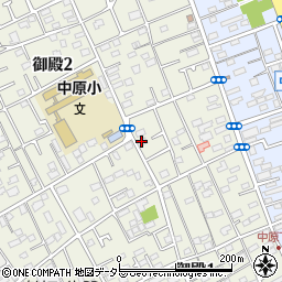 ひばり野会館周辺の地図