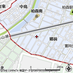 愛知県丹羽郡扶桑町柏森郷前211周辺の地図