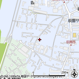 神奈川県茅ヶ崎市萩園3022周辺の地図