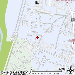 神奈川県茅ヶ崎市萩園3183周辺の地図
