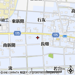 愛知県一宮市大毛長畑15周辺の地図