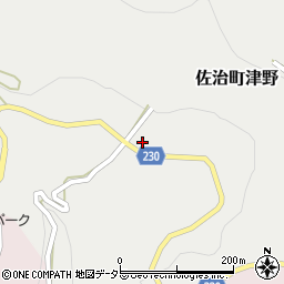 鳥取県鳥取市佐治町津野249周辺の地図