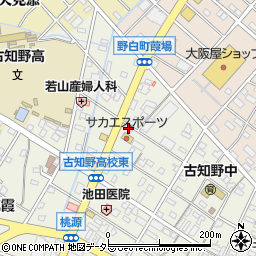 愛知県江南市古知野町熱田102周辺の地図