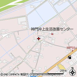 島根県出雲市神門町341周辺の地図