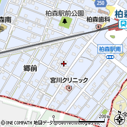 愛知県丹羽郡扶桑町柏森郷前23周辺の地図