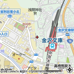 神奈川県横浜市金沢区谷津町425周辺の地図