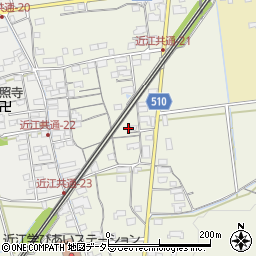 滋賀県米原市顔戸1629周辺の地図