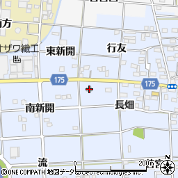 愛知県一宮市大毛長畑10周辺の地図