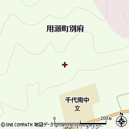 鳥取県鳥取市用瀬町別府周辺の地図