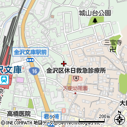 神奈川県横浜市金沢区谷津町163周辺の地図