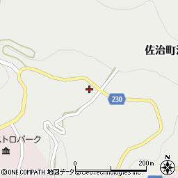 鳥取県鳥取市佐治町津野190周辺の地図