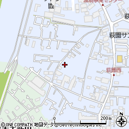 神奈川県茅ヶ崎市萩園3021周辺の地図