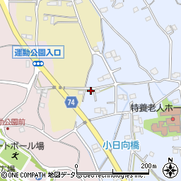 神奈川県南足柄市班目258周辺の地図