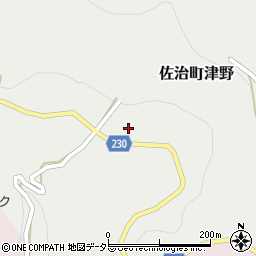 鳥取県鳥取市佐治町津野252周辺の地図