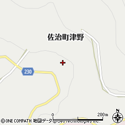 鳥取県鳥取市佐治町津野317周辺の地図