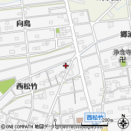 名糖牛乳松竹販売店周辺の地図