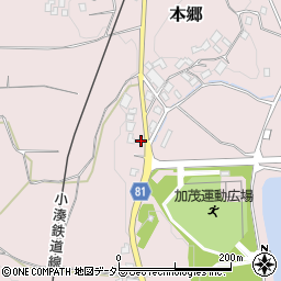 千葉県市原市本郷168周辺の地図