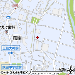 神奈川県茅ヶ崎市萩園1855周辺の地図