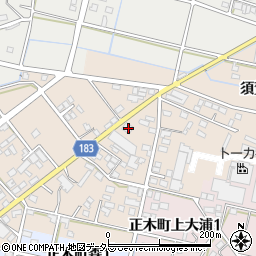 岐阜県羽島市正木町須賀赤松353周辺の地図