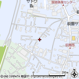 神奈川県茅ヶ崎市萩園3011周辺の地図