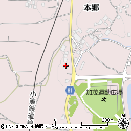 千葉県市原市本郷170周辺の地図