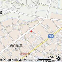 岐阜県羽島市正木町須賀赤松104周辺の地図