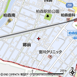 愛知県丹羽郡扶桑町柏森郷前57周辺の地図