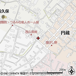神奈川県茅ヶ崎市西久保613周辺の地図
