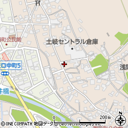 岩嶋組周辺の地図