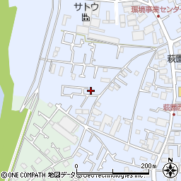 神奈川県茅ヶ崎市萩園3185周辺の地図