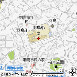 藤沢市立羽鳥小学校周辺の地図