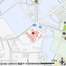 出雲市民リハビリテーション病院周辺の地図