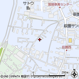 神奈川県茅ヶ崎市萩園3009周辺の地図