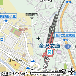 神奈川県横浜市金沢区谷津町415周辺の地図