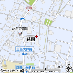 神奈川県茅ヶ崎市萩園1673周辺の地図