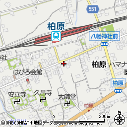 滋賀県米原市柏原869周辺の地図