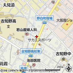 愛知県江南市古知野町熱田28周辺の地図