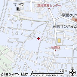 神奈川県茅ヶ崎市萩園2997周辺の地図