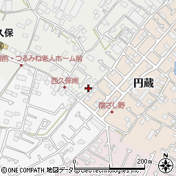 神奈川県茅ヶ崎市西久保614周辺の地図