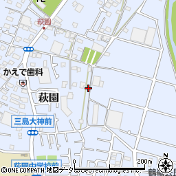 神奈川県茅ヶ崎市萩園1779周辺の地図