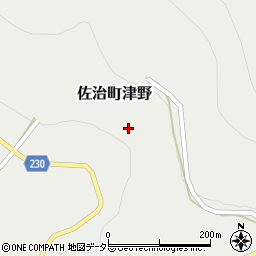 鳥取県鳥取市佐治町津野329周辺の地図