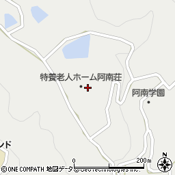 特別養護老人ホーム阿南荘周辺の地図