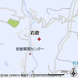 神奈川県足柄上郡中井町岩倉周辺の地図